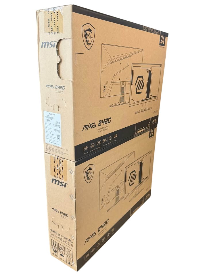 Monitor Gamer MSI MAG 242C Curvo 23.6" | 180Hz | 1ms | Full HD | Nuevo Sellado