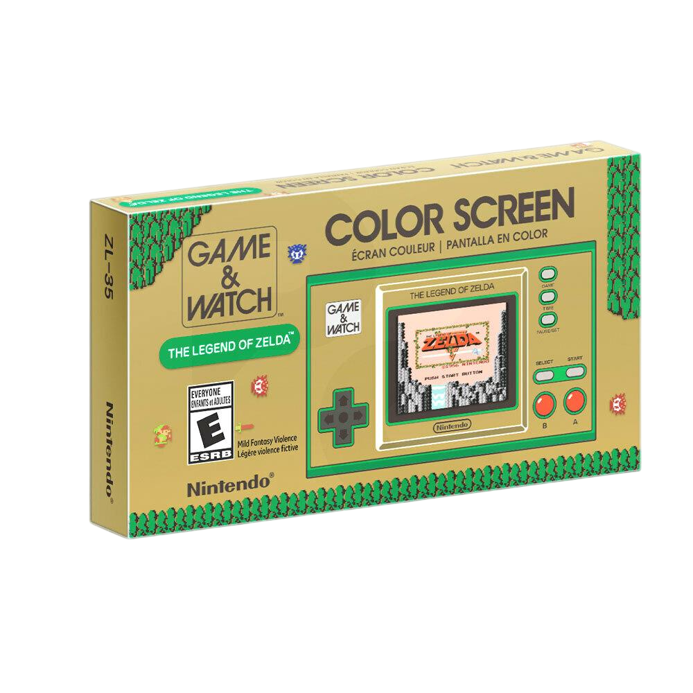 Nintendo Game & Watch: The Legend of Zelda | Pantalla a Color | Carga USB-C | Nuevos Sellados