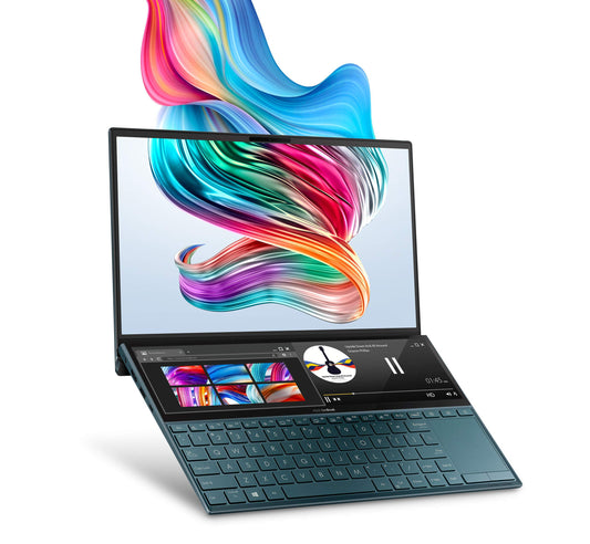 Asus Zenbook Duo Alta Gama | Doble Pantalla Táctil | i7-11va Gen | 16GB RAM | 512GB SSD