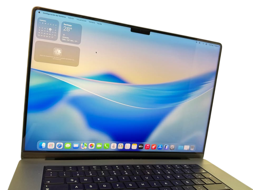Apple MacBook Pro 16" | Chip M1 Pro (10 Núcleos) | 16GB RAM | 512GB SSD | 120Hz ProMotion