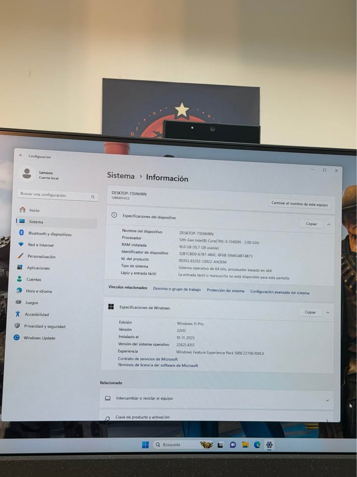AIO Lenovo ThinkCentre Neo 24" | Intel i5-12500H | 16GB RAM DDR5 | 512GB SSD
