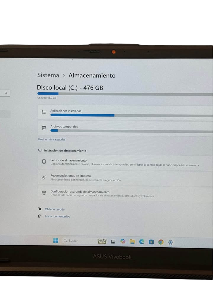 ASUS VIVOBOOK GO RYZEN 5 7000 8 GB RAM DDR5 5500Mhz 512GB SSD M2
