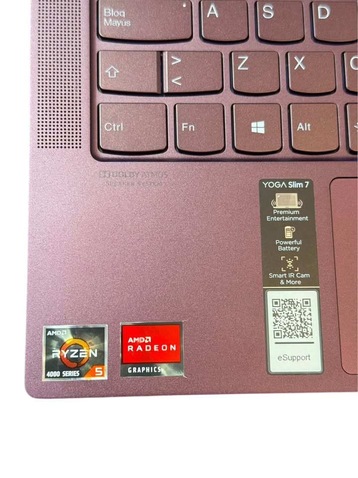 LENOVO YOGA RYZEN 5 512GB SSD 8GB RAM