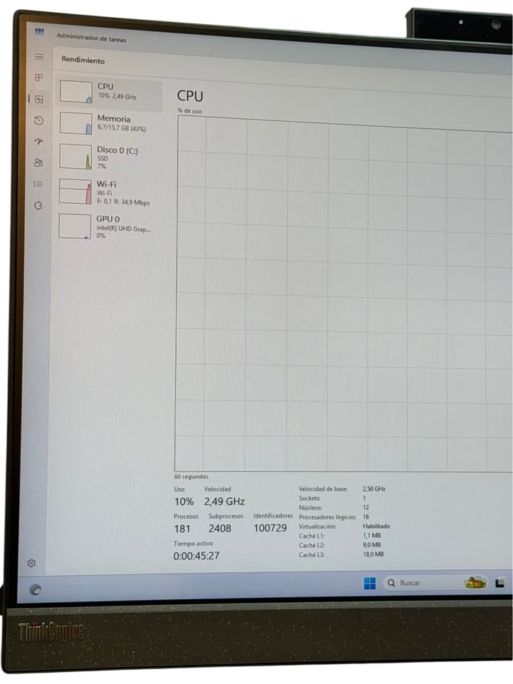 Lenovo ThinkCentre Neo 50a Gen 3 | 24" FHD | i5-12va Gen | 16GB RAM DDR5 | 512GB SSD