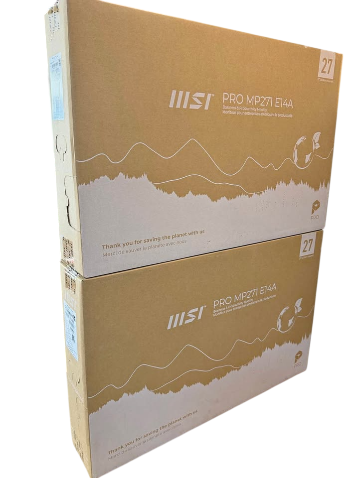 Monitor MSI PRO MP271 E14A 27" | Full HD | 144Hz | Panel IPS | Nuevo Sellado