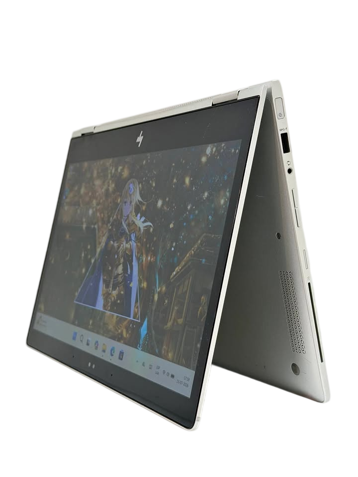 HP EliteBook Premium Slim x360 Táctil | Intel Core i5 vPro 7ma Gen | 8GB RAM | 256GB SSD M.2 | 13.5" | Pantalla Táctil Modo Tablet | Teclado Iluminado