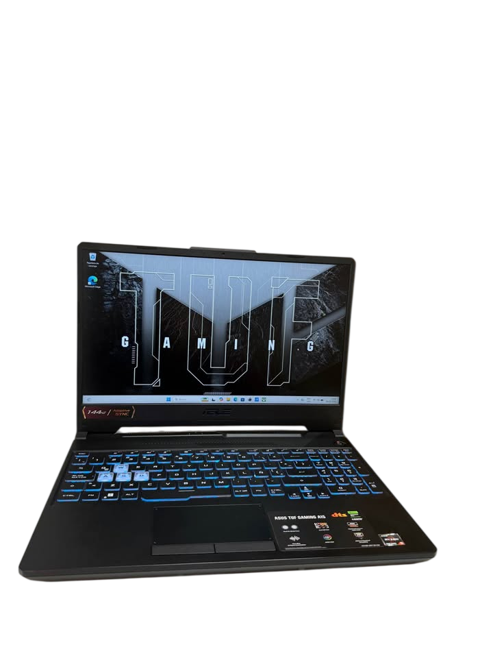 ASUS TUF Gaming A15 | AMD Ryzen 5 7535HS | 12GB RAM DDR5 Expandible | 512GB SSD NVMe | RTX 2050 4GB | 15.6" 144Hz | Teclado RGB