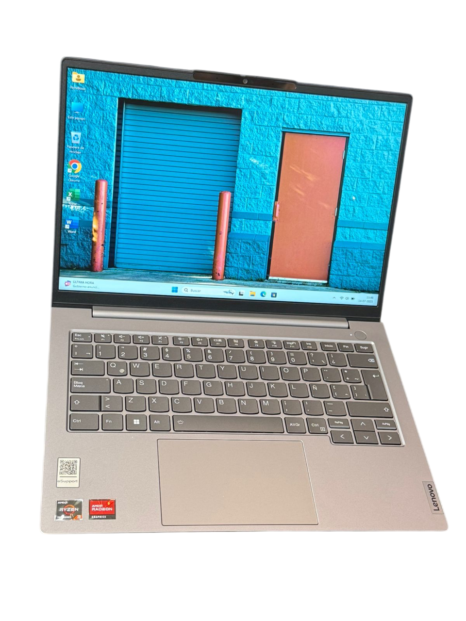 LENOVO THINKBOOK 14 G6 RYZEN 3 SERIE 7000 16 GB RAM 512 GB SSD LECTOR HUELLA WIN-11