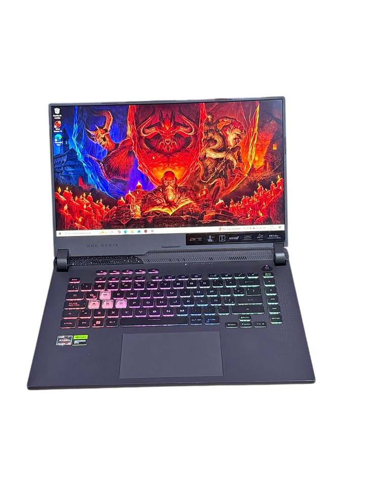 ASUS ROG STRIX G15 G513RM | AMD Ryzen 9 6900HX | 16GB RAM DDR5 4800MHz | 512GB SSD NVMe M.2 | RTX 3060 6GB | 15.6" 165Hz | Teclado RGB | Gamer