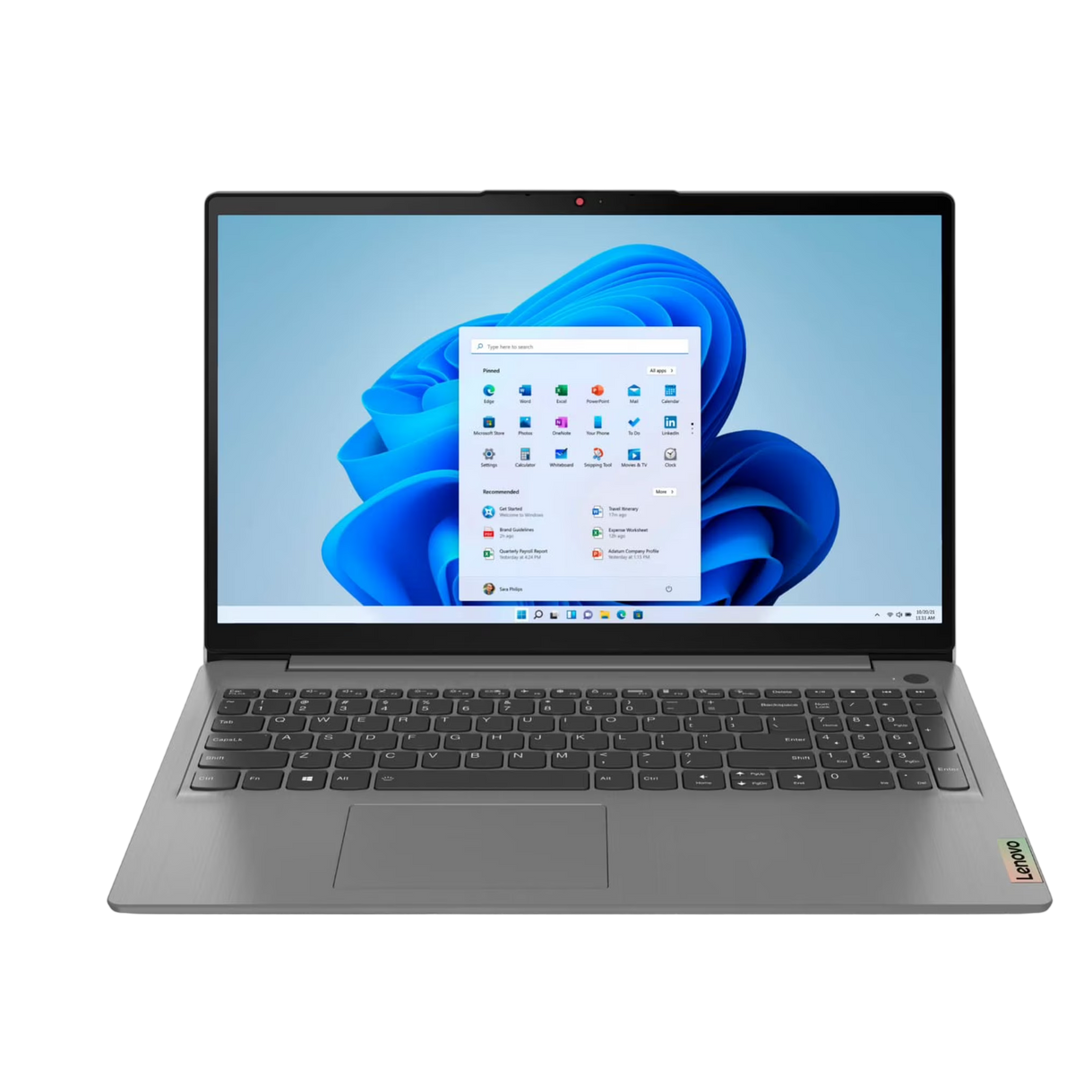 Lenovo IdeaPad 3 16" | Intel Core i5 11ª Gen | 8GB RAM | 256GB SSD | 16" | Teclado Numérico | Windows 11 | Slim Liviano