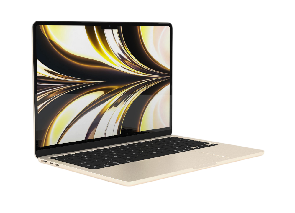 Apple MacBook Air M2 (2022) | 13.6" Retina | 10 Núcleos | 93% Batería | macOS | Color Starlight | Con Caja y Cargador MagSafe 3