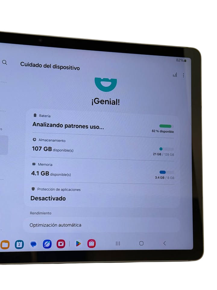 SAMSUNG GALAXY TAB S9 FE+ | 12.4" WQXGA 90Hz | 8GB RAM | 128GB | S Pen Incluido | 4 Altavoces AKG Dolby Atmos | Wi‑Fi | Gris