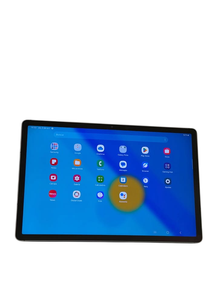 SAMSUNG GALAXY TAB S9 FE+ | 12.4" WQXGA 90Hz | 8GB RAM | 128GB | S Pen Incluido | 4 Altavoces AKG Dolby Atmos | Wi‑Fi | Gris