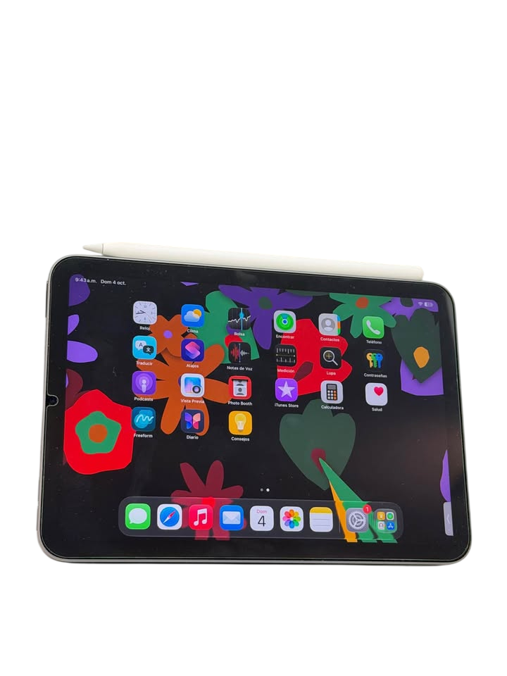 APPLE iPAD MINI 6.ª GENERACIÓN | 8.3" Liquid Retina | 64GB | Chip A15 Bionic | Incluye Apple Pencil | USB‑C | Color Gris