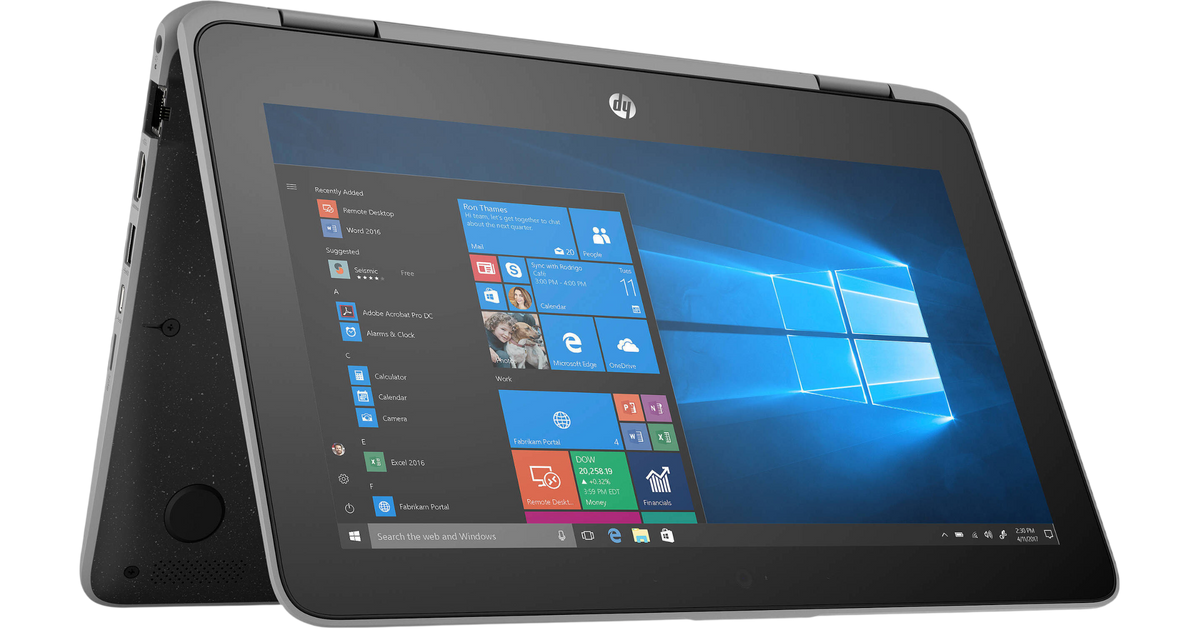 HP ProBook x360 G4 | Intel Core i5 8ª Gen | 8GB RAM | 128GB SSD M.2 | 11.6" Táctil | Doble Cámara | Slim Liviano