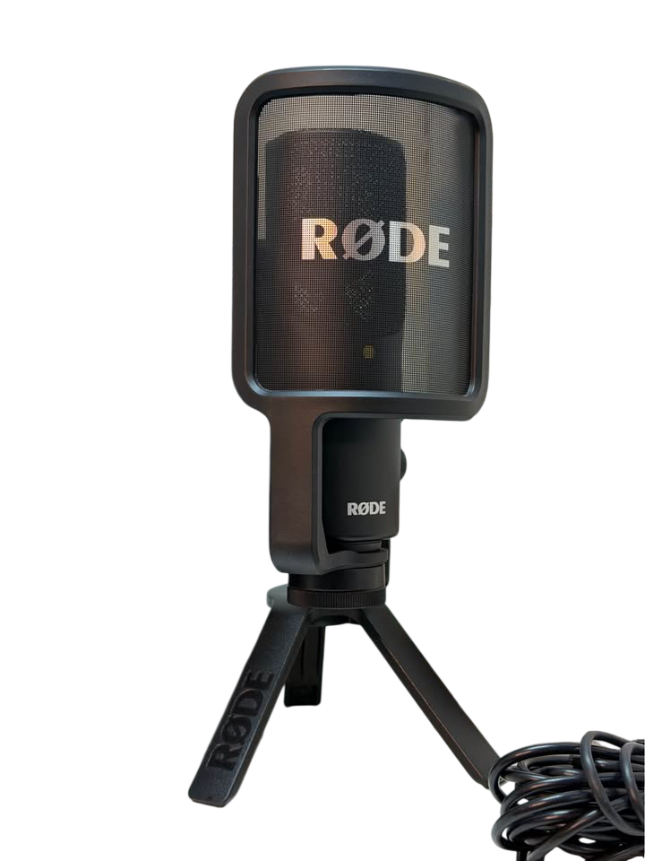 Rode NT-USB | Micrófono Profesional de Estudio | Grado A+ | Completo en Caja