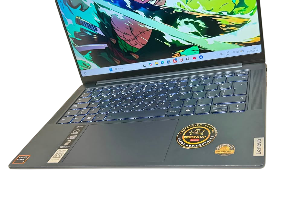 Lenovo Yoga 7 Pro | Ryzen 7-8845HS | 16GB RAM | 1TB SSD | RTX 3050 6GB | 90Hz Slim Premium