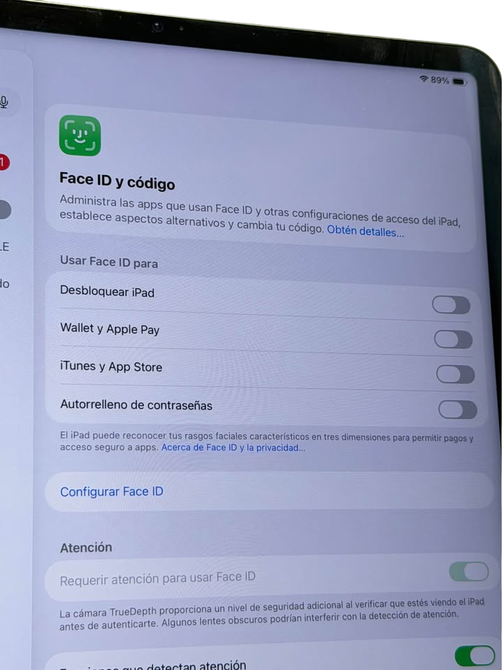 iPad Pro 12.9" 5ta Gen | Chip M1 | 128GB | Pantalla Liquid Retina XDR | Face ID