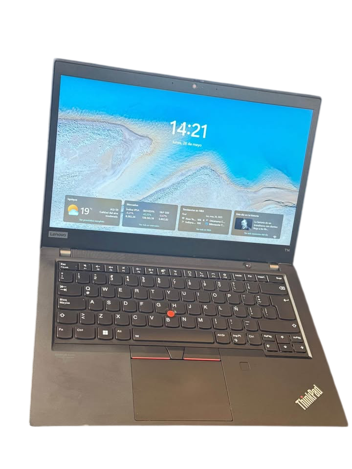 Lenovo ThinkPad 14" T14 | i5-10ma Gen | 16GB RAM | 512GB SSD NVMe | Teclado Iluminado