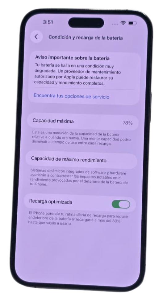 iPhone 14 Pro Max | 128GB | Pantalla 6.7" | Dynamic Island | Grado A