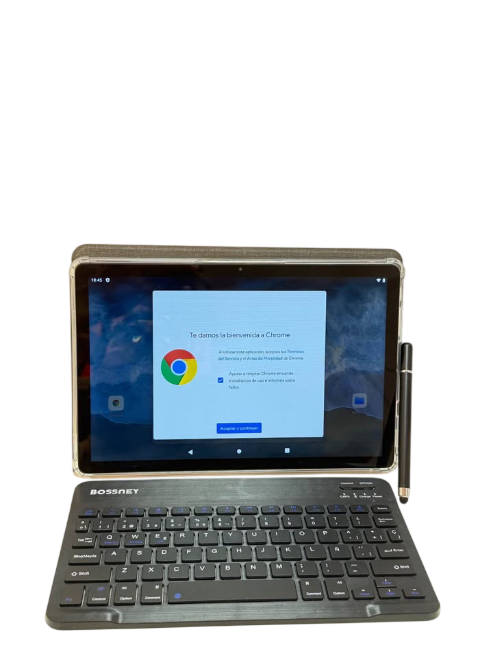 Tablet Bossney S010 11" | Conectividad 4G LTE | Kit Completo | Selladas
