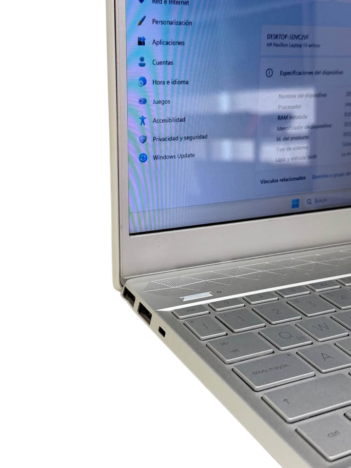HP PAVILION SLIM 14" | Intel Core i5 10ª Gen | 8GB RAM | 256GB SSD | Lector de Huella Digital