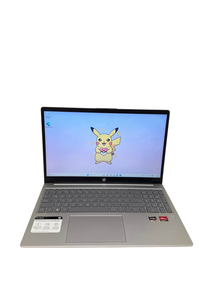 Laptop HP 15 | AMD Ryzen 7 7730U | 8 Núcleos | 16GB RAM DDR4 3200MHz | 512GB SSD | Lector de Huella