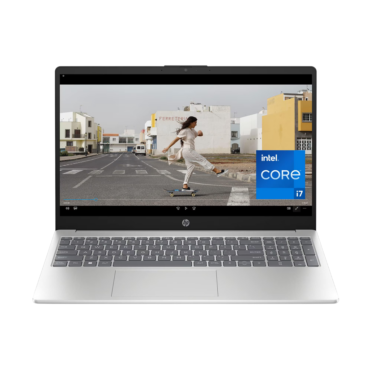 Notebook HP 15 | Intel Core i7 13ª Gen | 12GB RAM | 256GB SSD Expandible | 10 Núcleos | Teclado Numérico